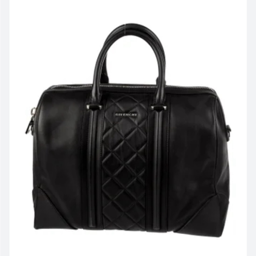 Givenchy Black Quilted Leather Lucrezia, Medium